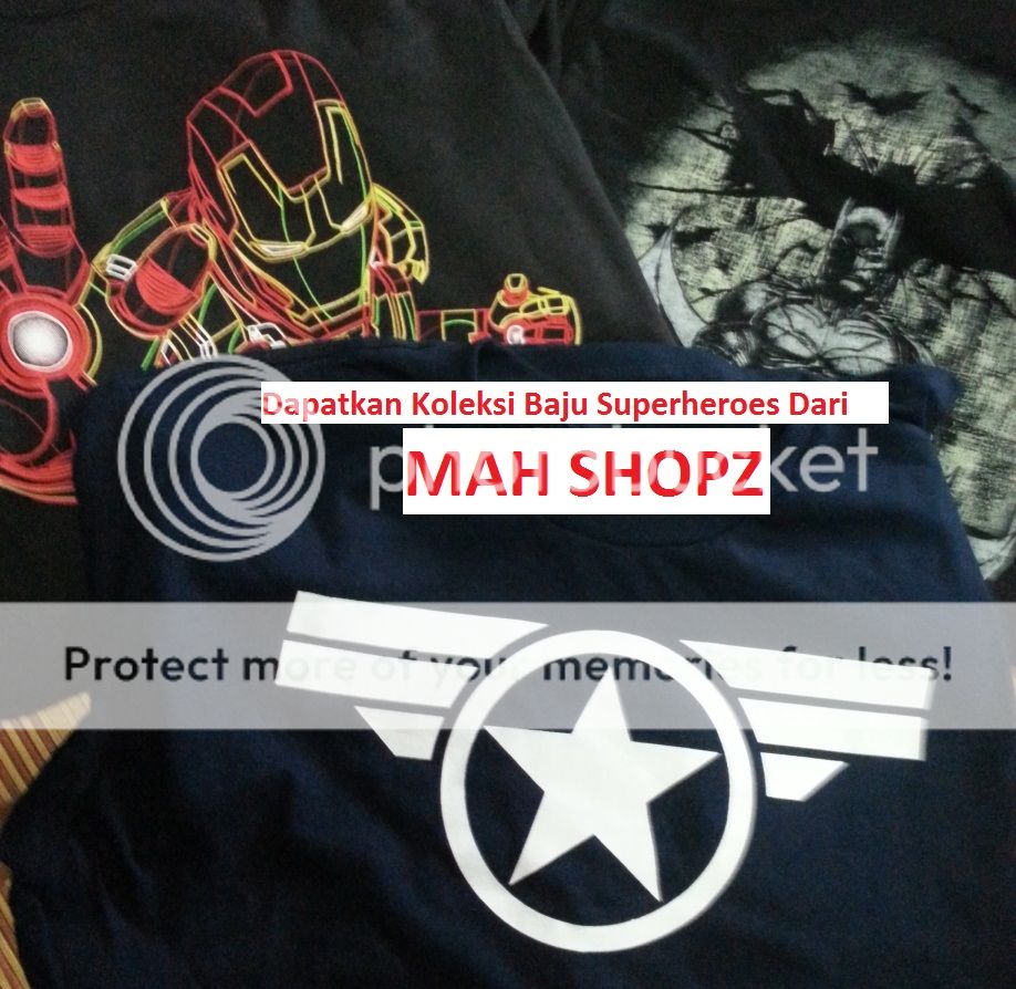 Kedai Baju Superheroes Marvel-MAH Shopz Kedai Baju Superheroes Marvel-MAH Shopz