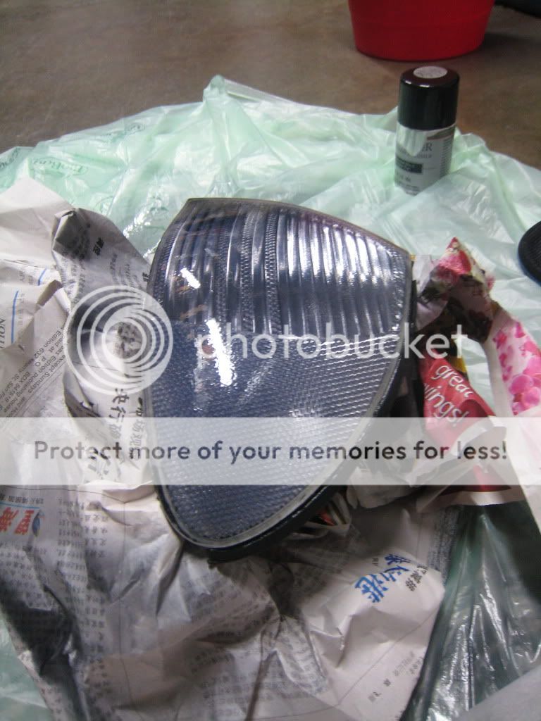 DIY 100 reversible 'Clear Plasti Dip' as Primer before Tail Light Tint (with Pixs!) E46